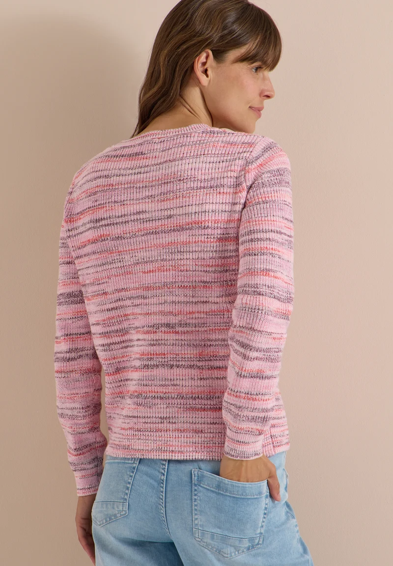 TOS Space dye mouliné, flame red