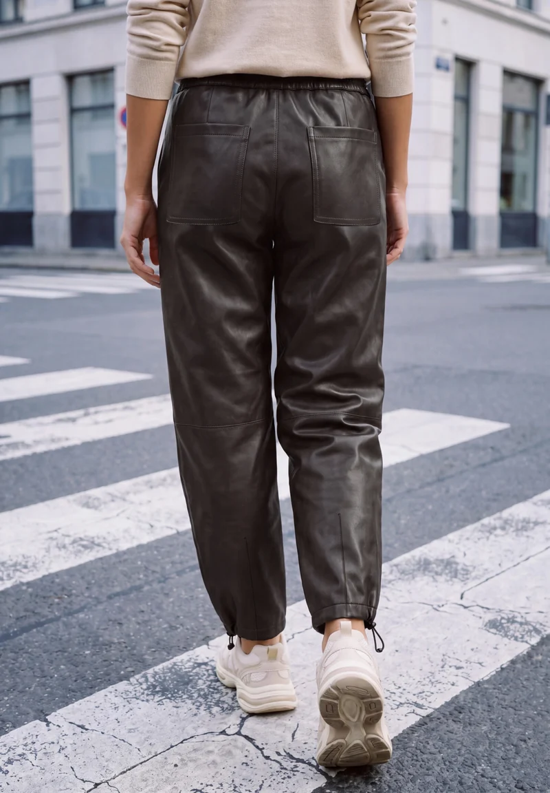 Studio_Style Cleo Barrel PU MW, charred brown