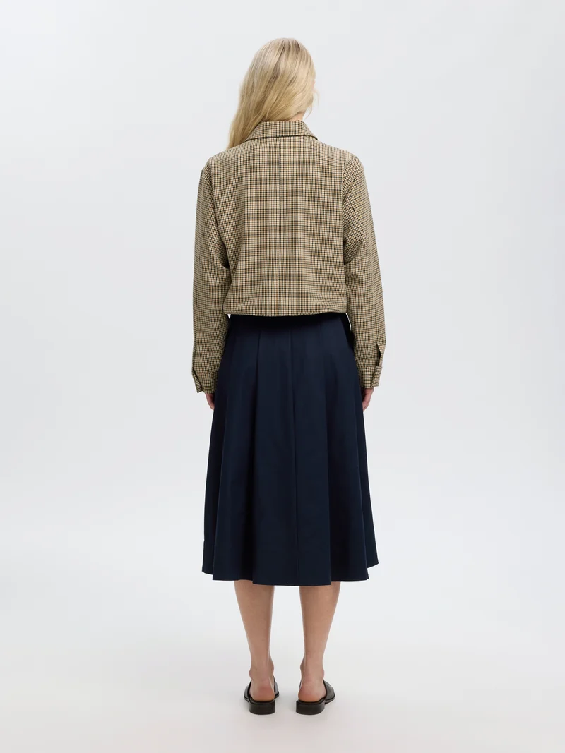 SLWELARA RELAXED BOMBER JACKET, Monks Robe/CHECKS