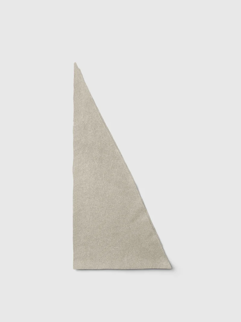 SLWMARIA NARROW CASHMERE SCARF NOOS, Oatmeal/MELANGE