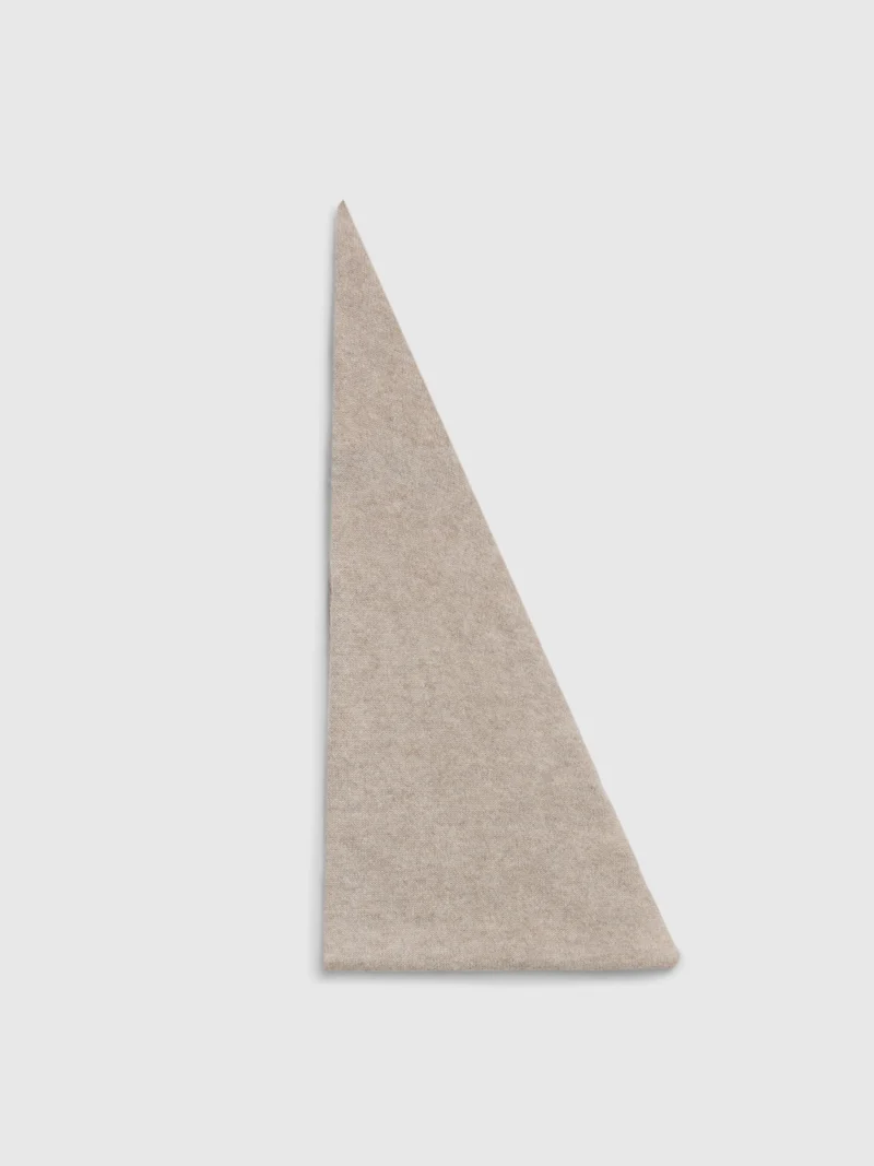 SLWMARIA NARROW CASHMERE SCARF NOOS, Oatmeal/MELANGE