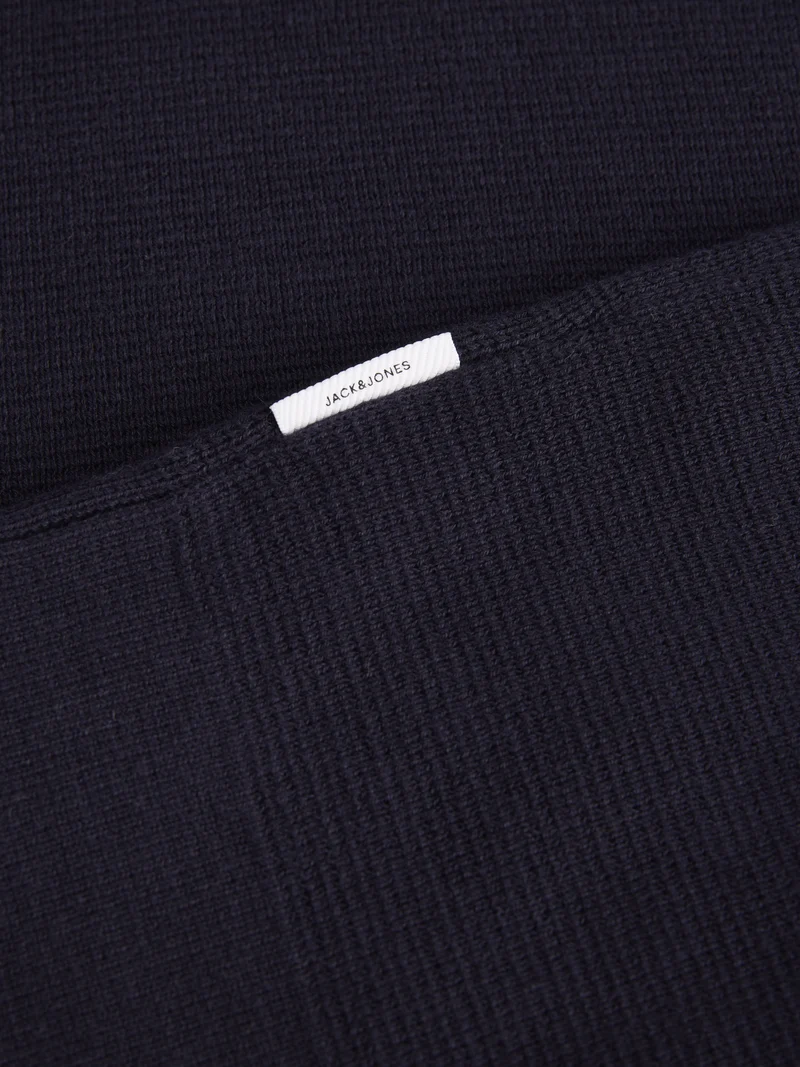 JJMILANO STITCH KNIT CREW NECK SN, Night Sky
