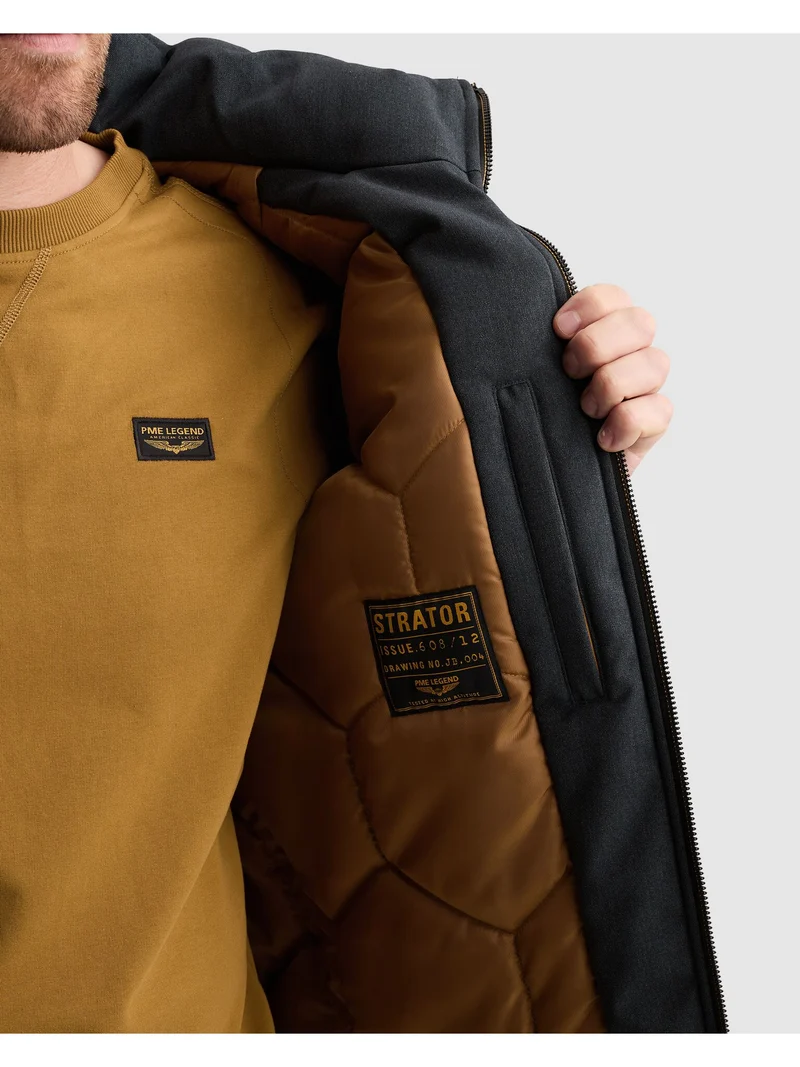 Semi long jacket STRATOR Melange T, Salute