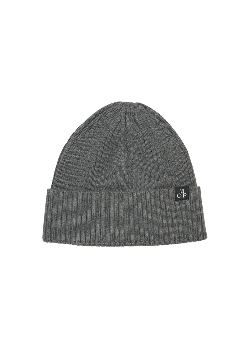 Knit Hats, Graphic Grey Melange