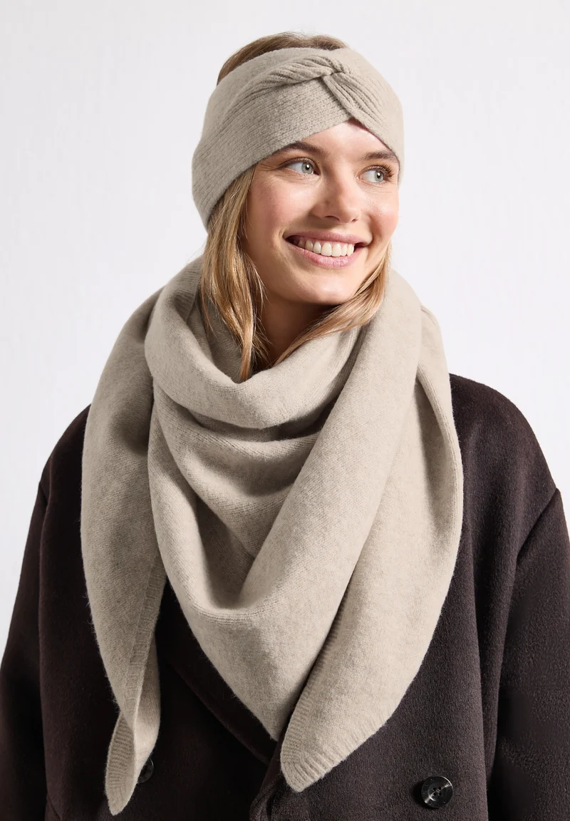 OP_Triangle_Fine Knit Set, Soft Sand Mel.