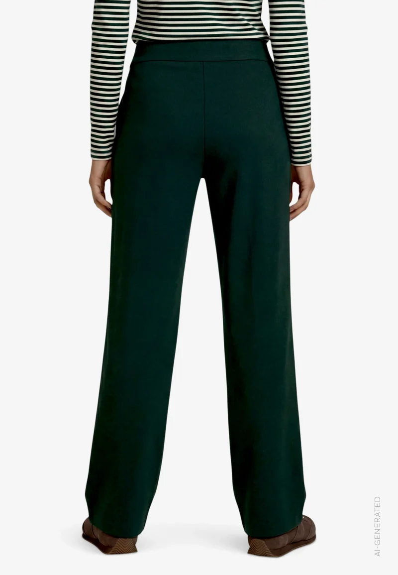 Hose Casual 7/8 Länge, Green Forest