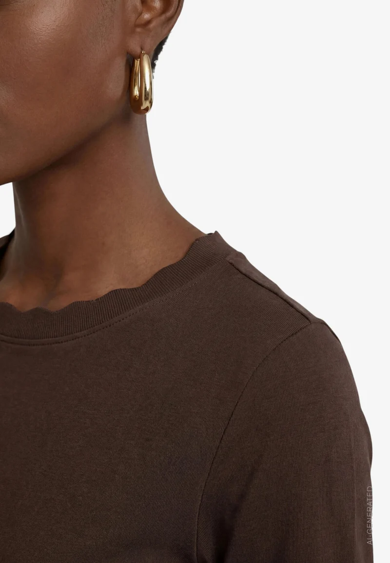 Shirt Kurz 1/1 Arm, Chocolate Plum