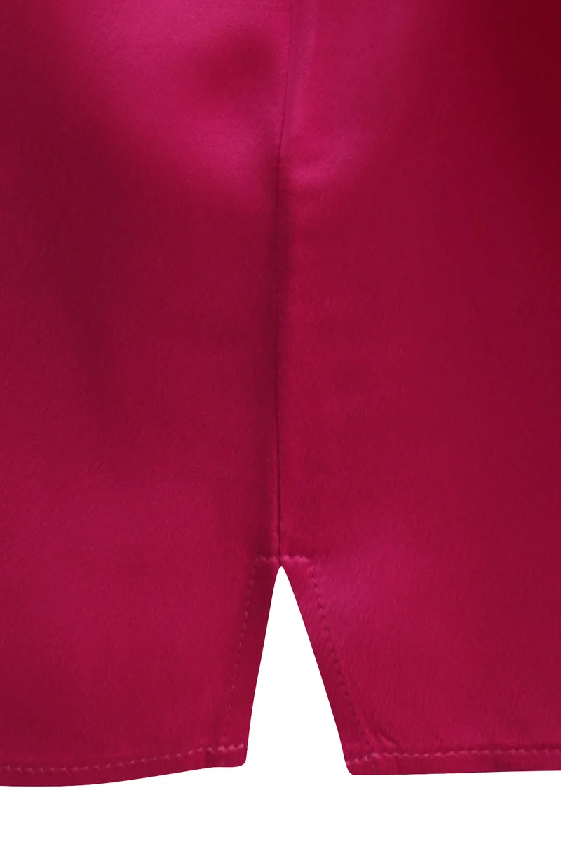 SHIRT BLOUSE WITH HALF PLACKET 1/1, FUCHSIA