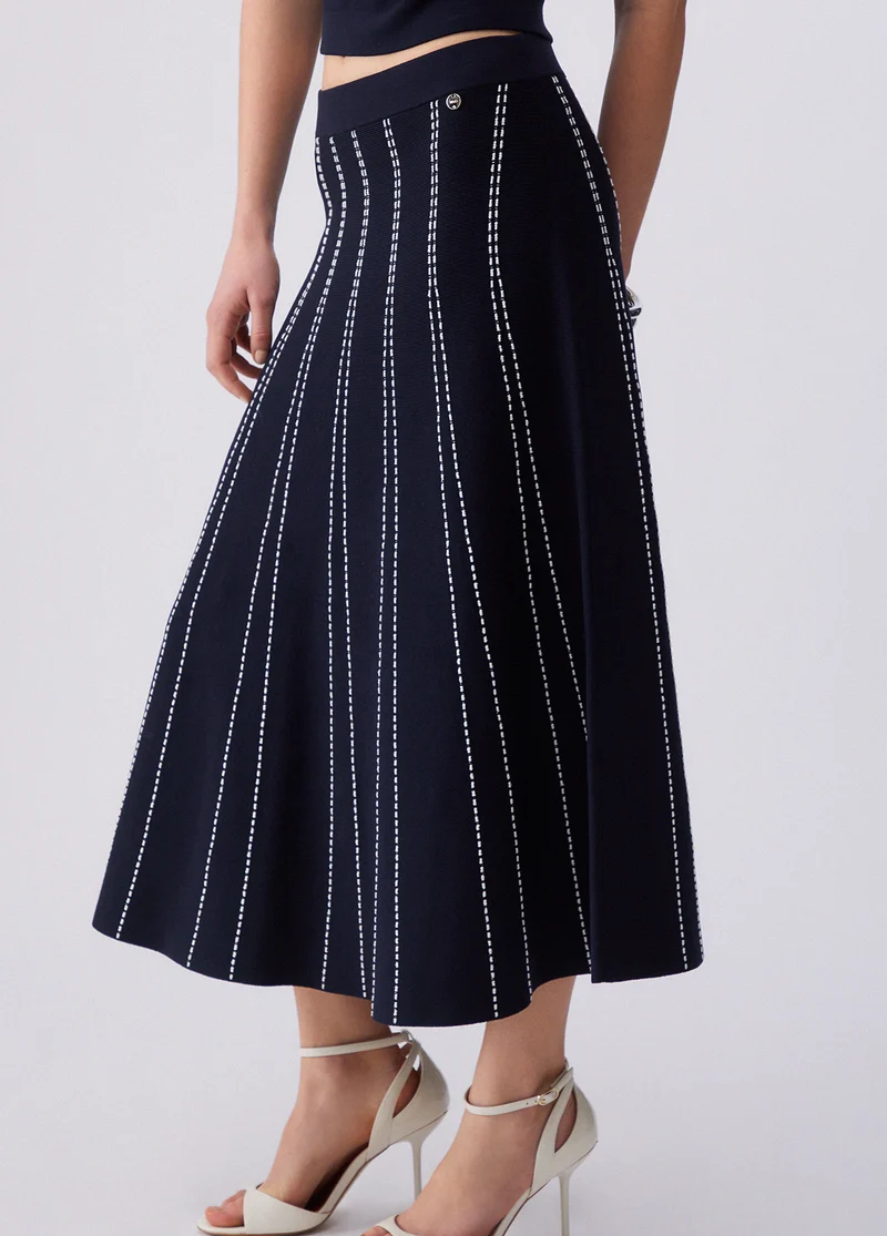 Knit Midi Skirt