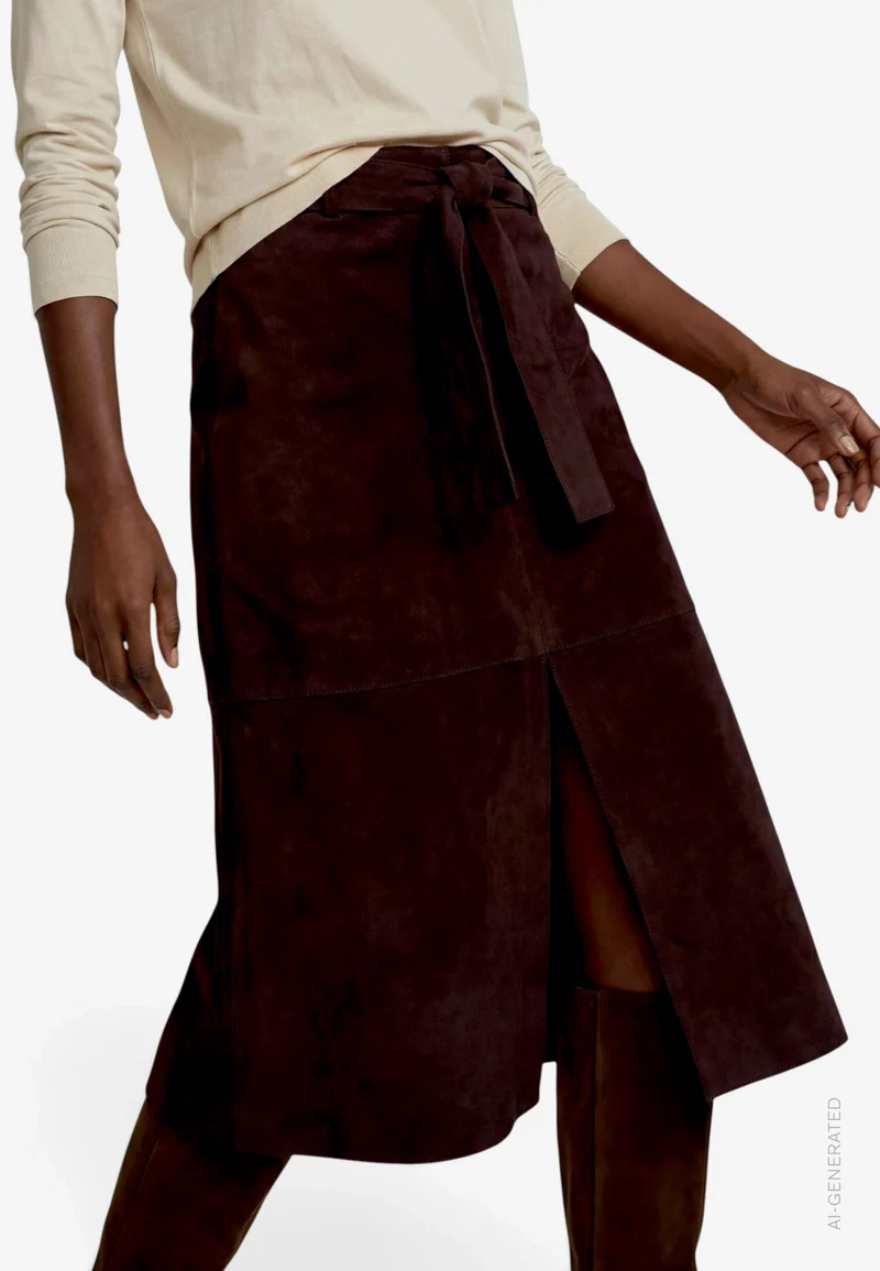 Rock Mittellang Klassisch, Chocolate Plum