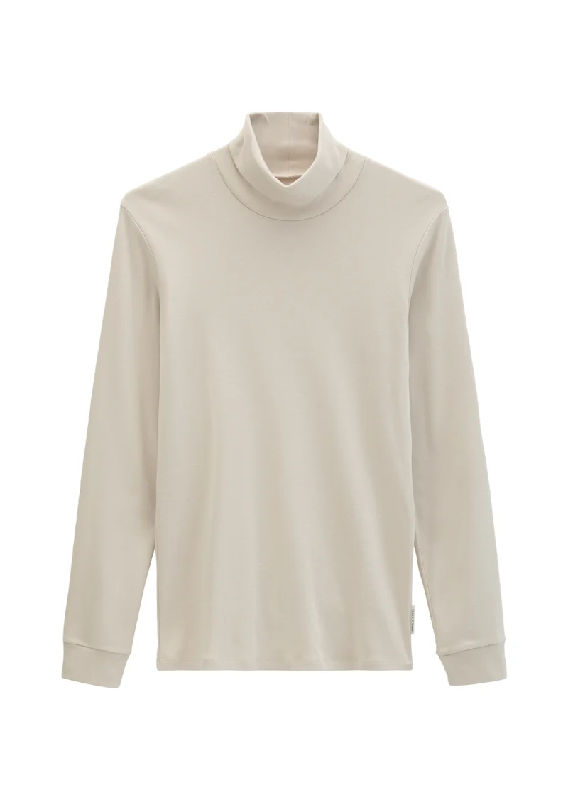 Jersey T-Shirts Longsleeve, Linen Beige