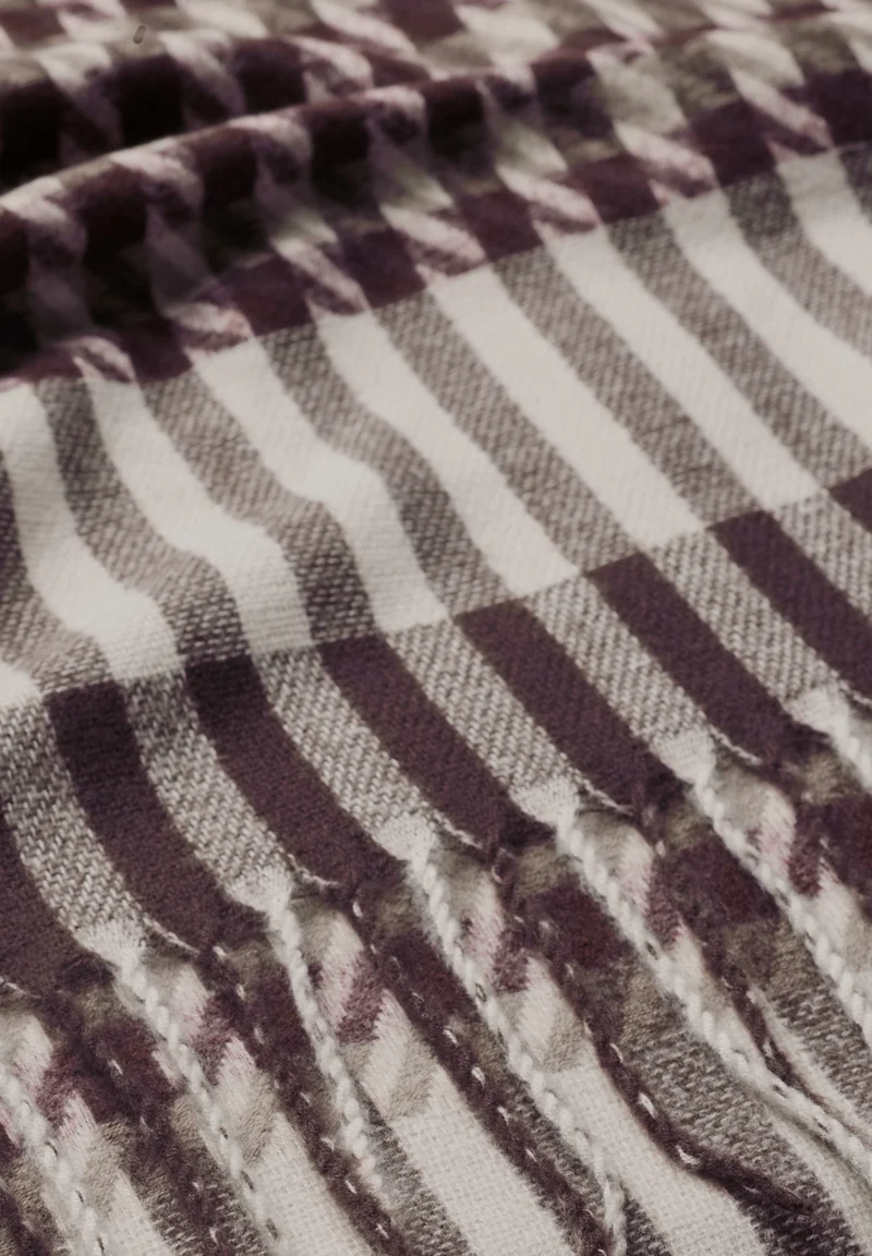 OP_ Multicolor Houndstooth, Muddy Mocha