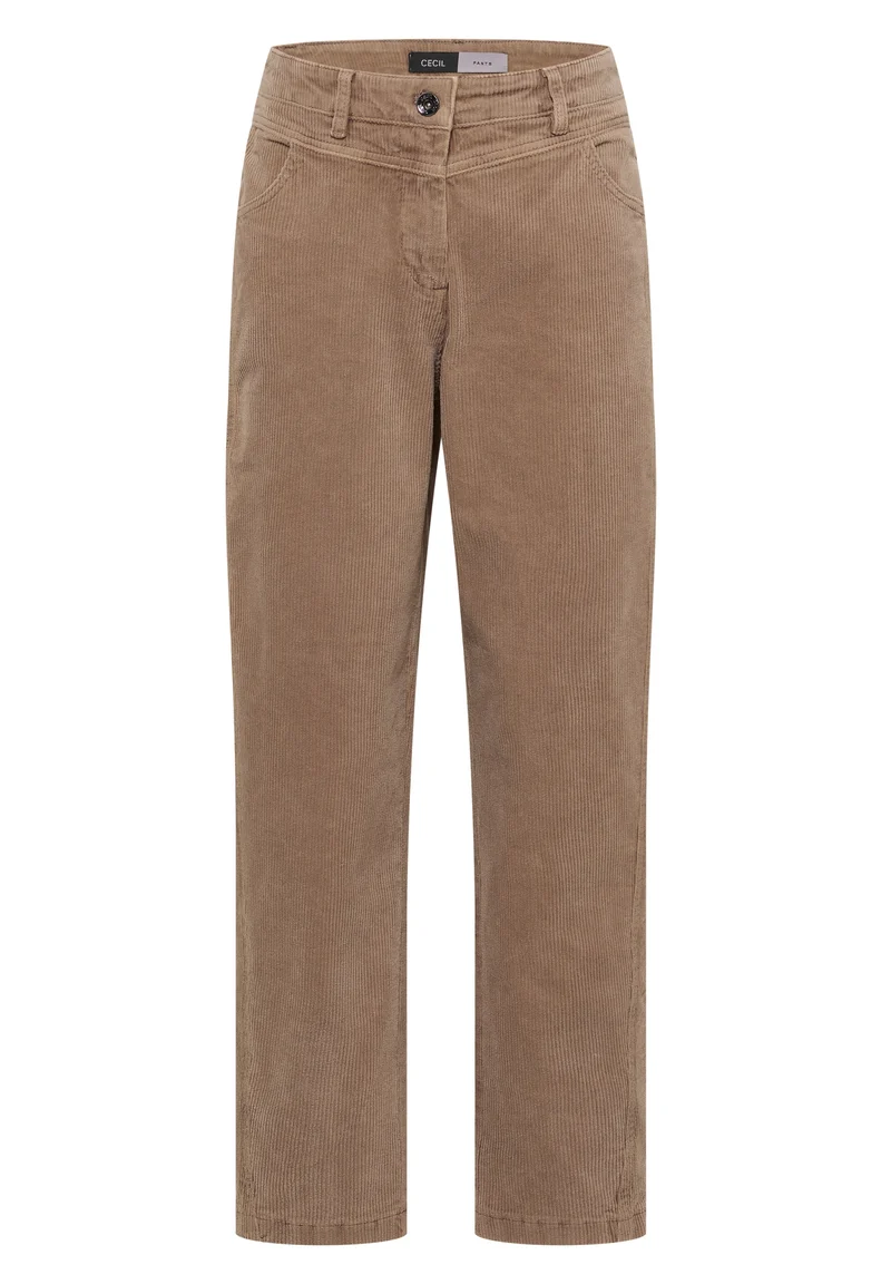 Style Scarlett Barrel Corduroy, creamy mocha