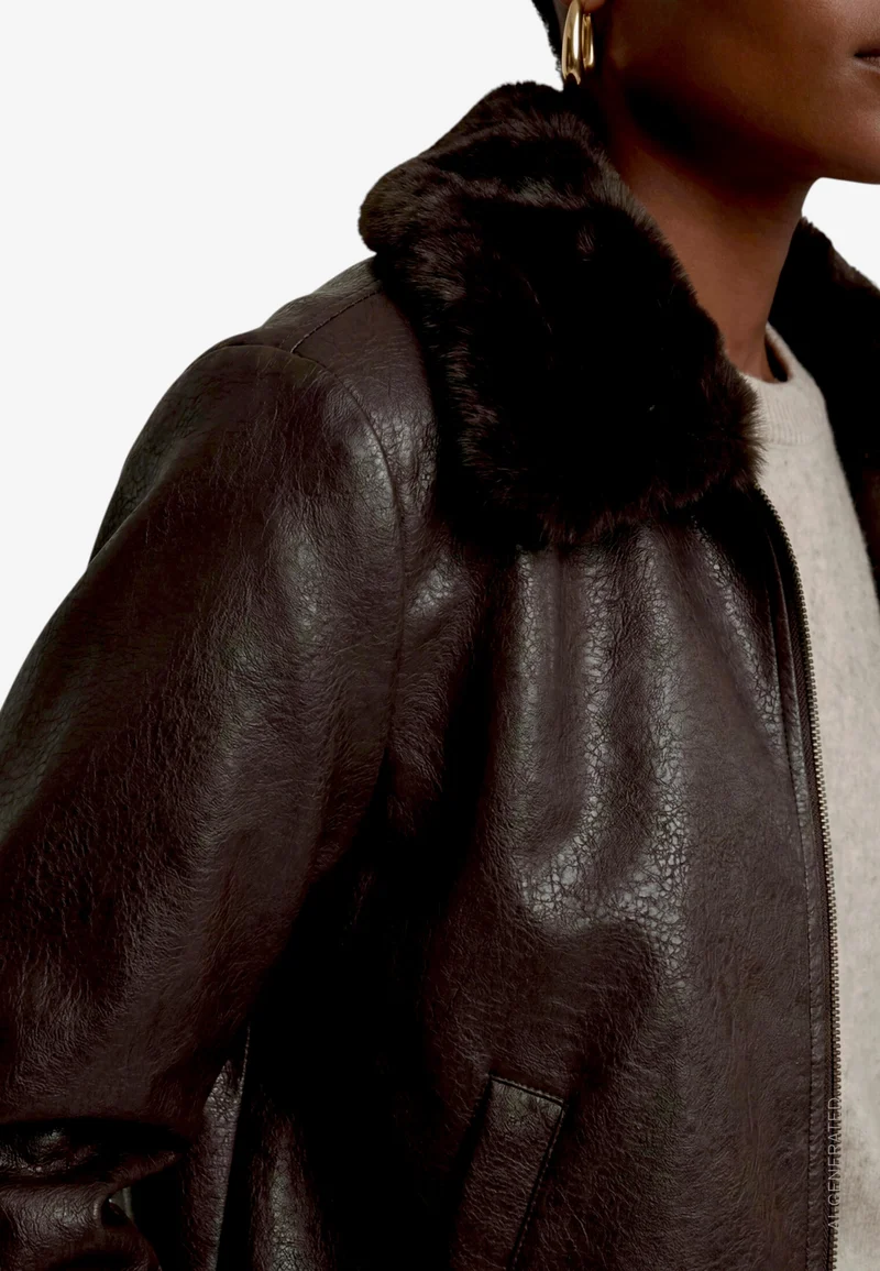 Blazerjacke Kurz 1/1 Arm, Black Coffee
