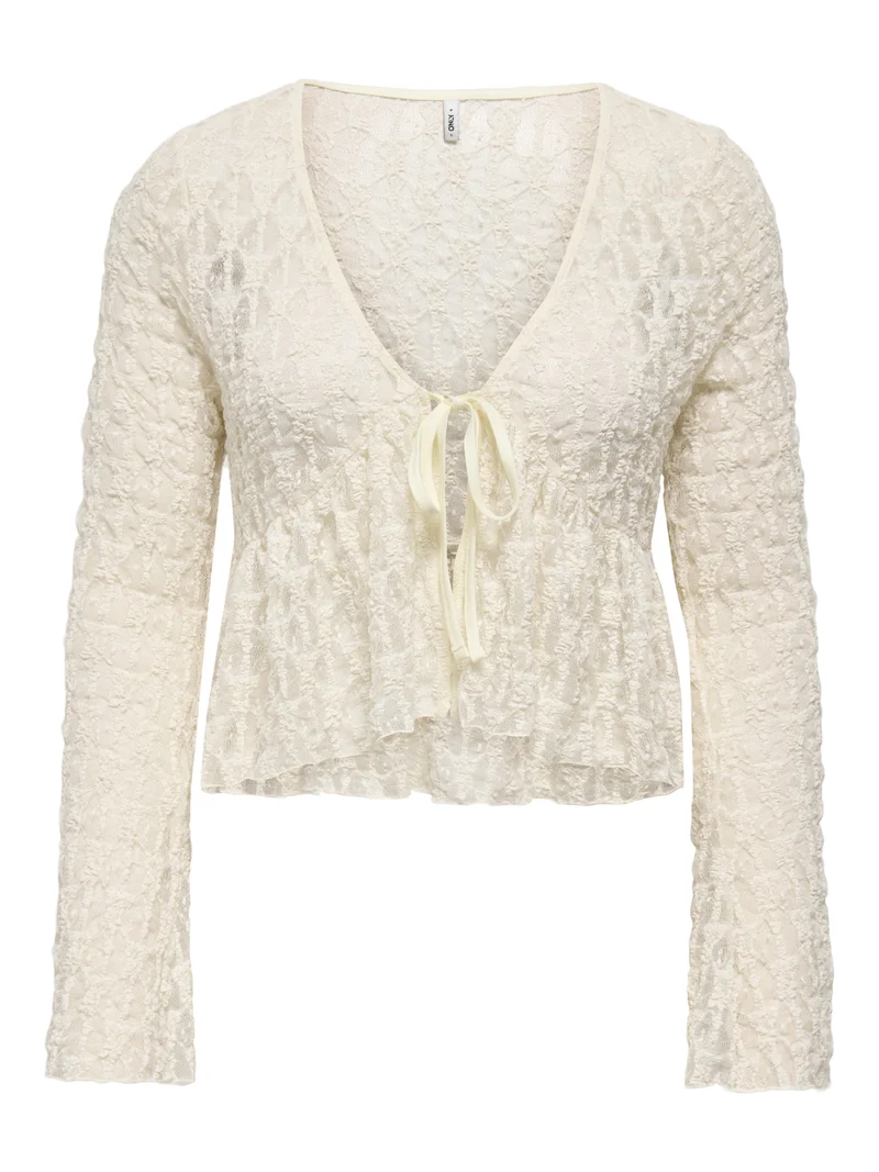 ONLAYA LACE CARDGIAN JRS NOOS, Birch