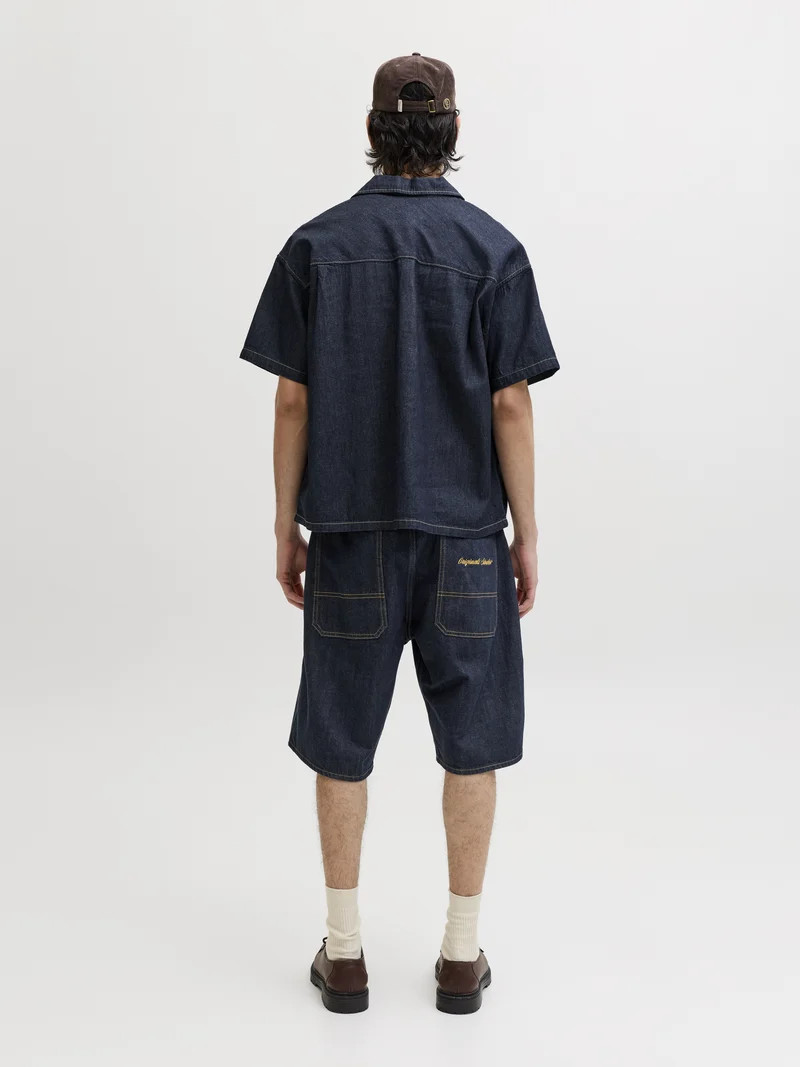 JJIALEX JJNORREBRO SHORTS SQ 400, Blue Denim/RAW