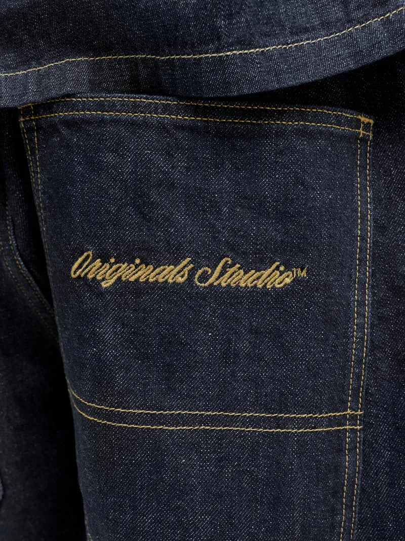 JJIALEX JJNORREBRO SHORTS SQ 400, Blue Denim/RAW