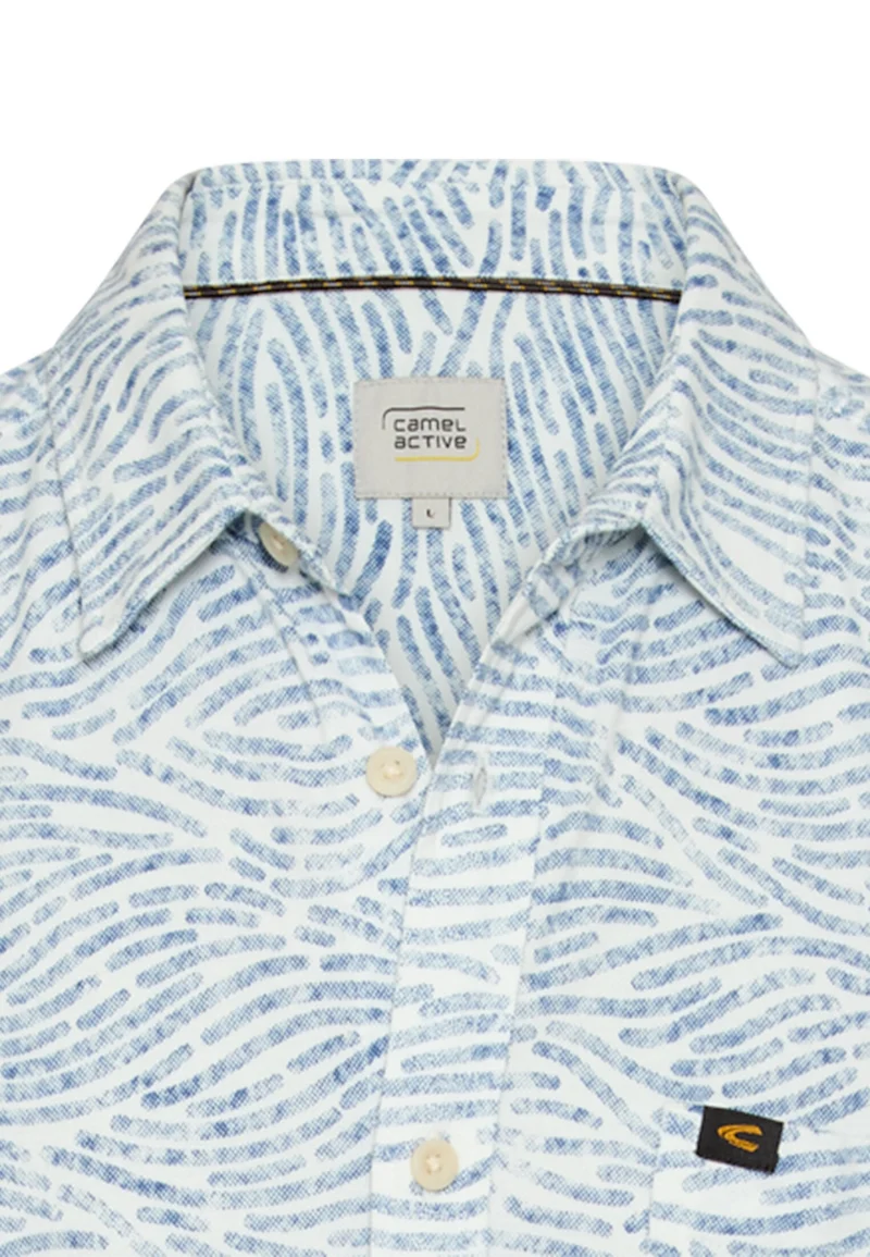 Shirts 1/2 sleeves, Indigo Blue