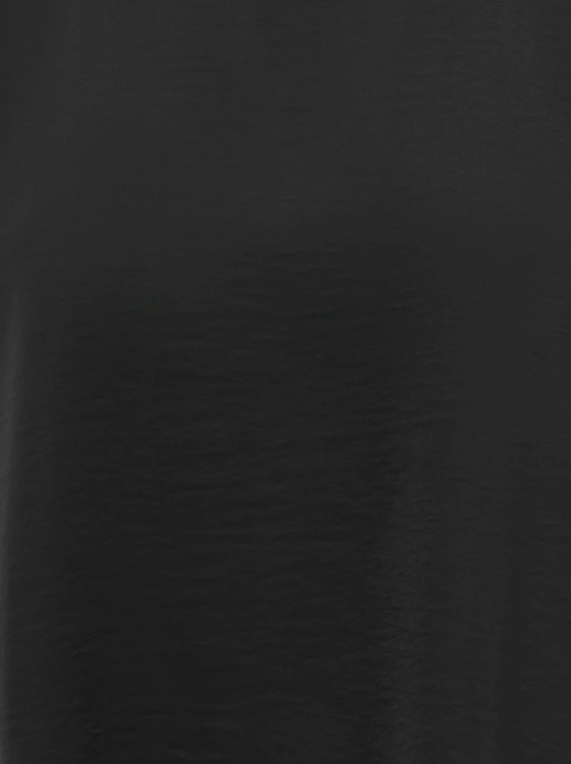 JDYURBA S/S ASSYMMETRIC TOP WVN EXP, Black/WITH BLACK LACE