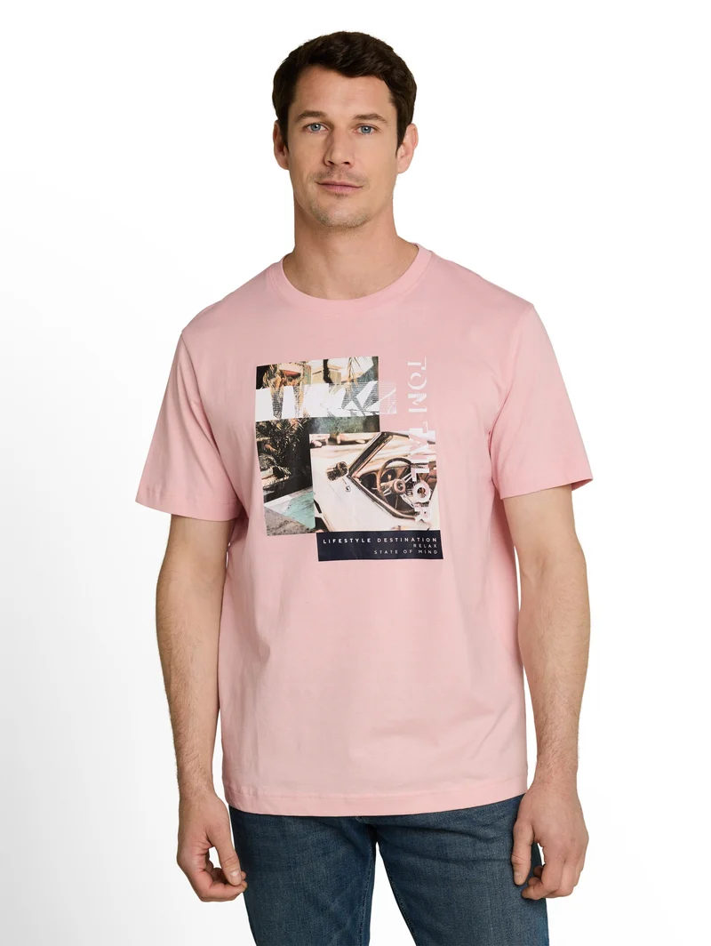 photoprint t-shirt, Twinkle Pink