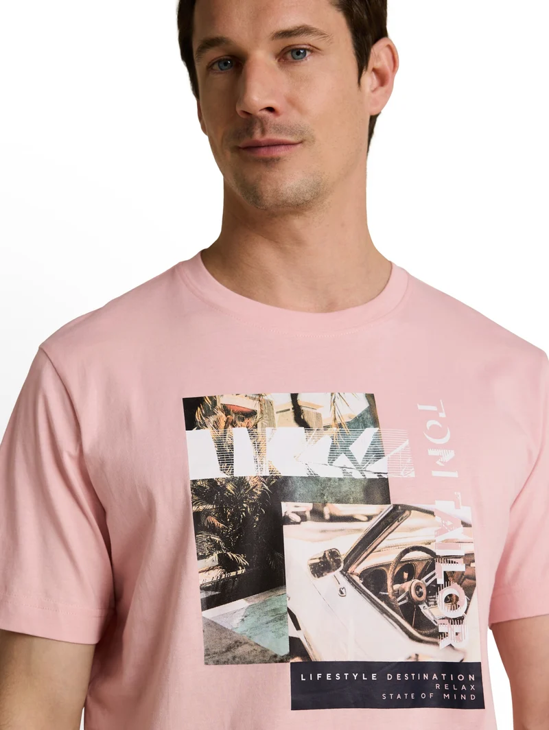 photoprint t-shirt, Twinkle Pink