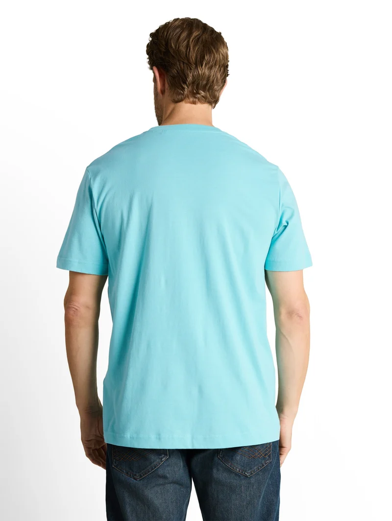 photoprint t-shirt, river teal