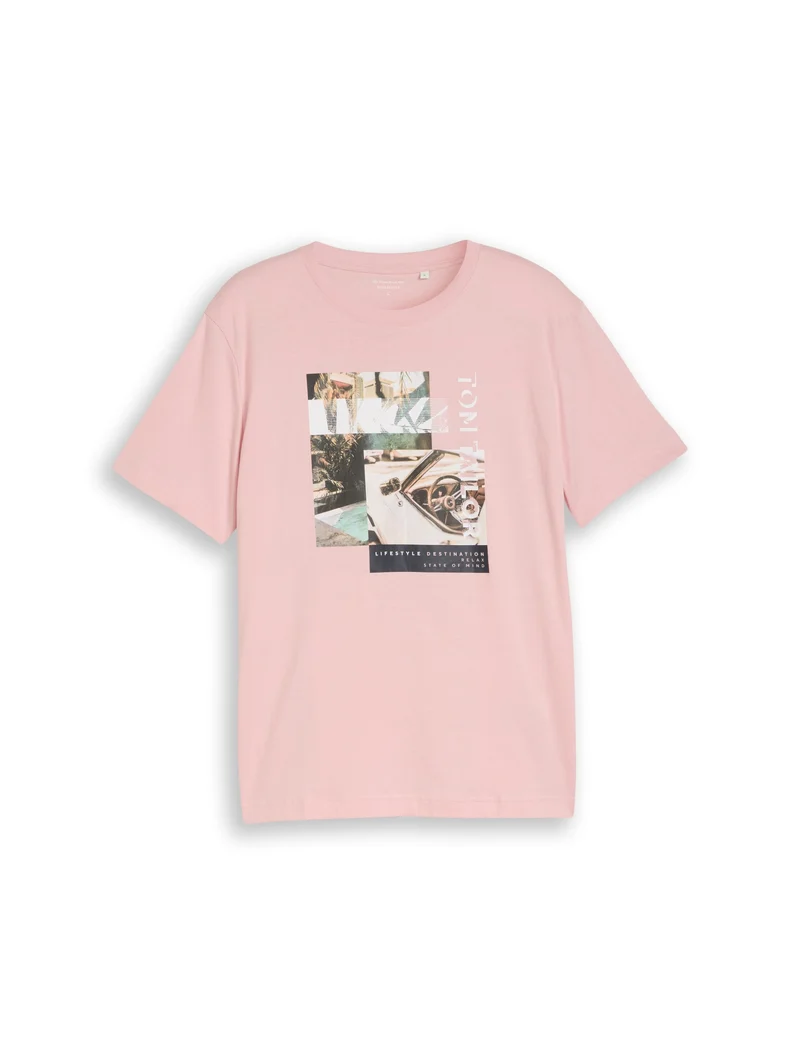 photoprint t-shirt, Twinkle Pink