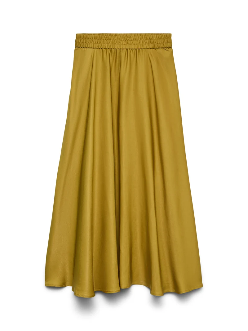 VMMIRA ANKLE SKIRT WVN, Willow