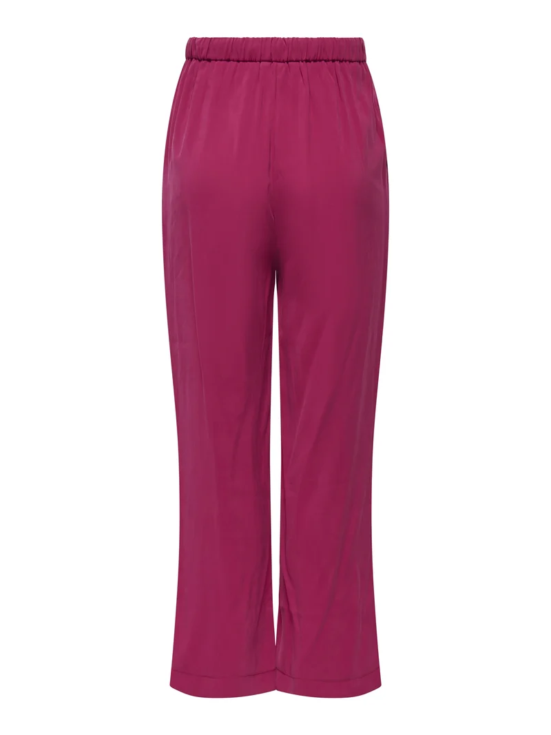 ONLMADELI OAKLYN LONG PULL UP PANTS, Sangria