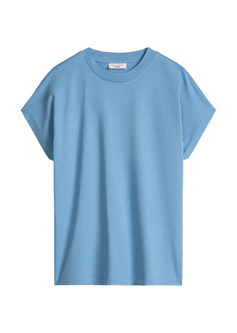 T-Shirt, SSL, Overcut Shoulder, Azure Sky