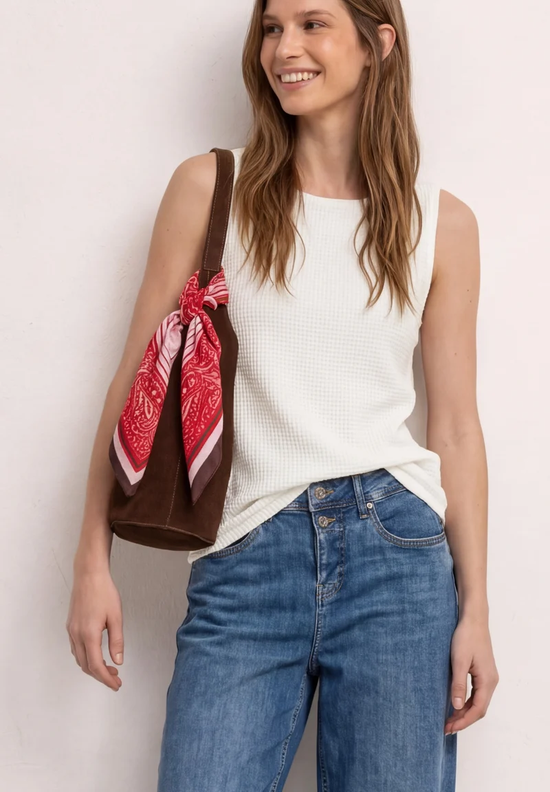 2 in 1 mesh top, off white