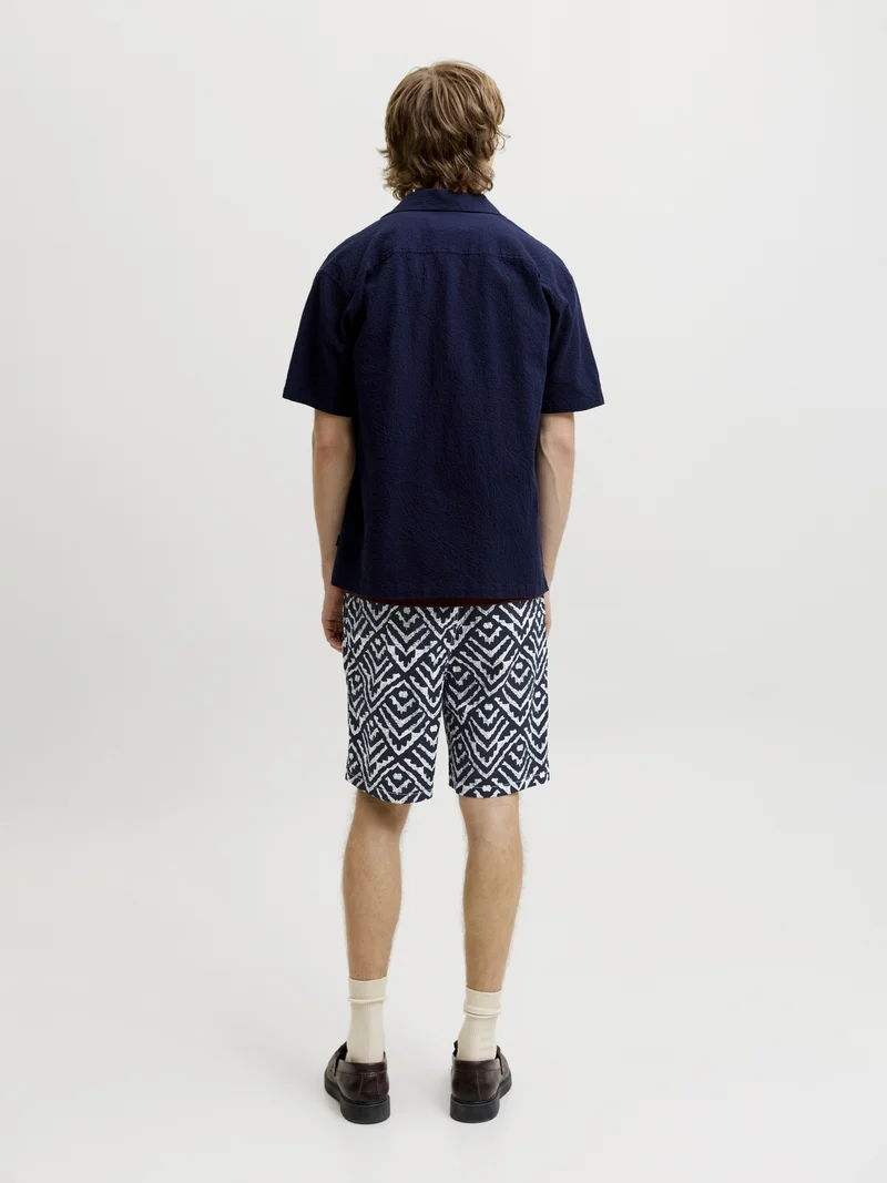 JPSTJAIDEN MILO SEERSUCKER SHORT SR, Sky Captain/AOP