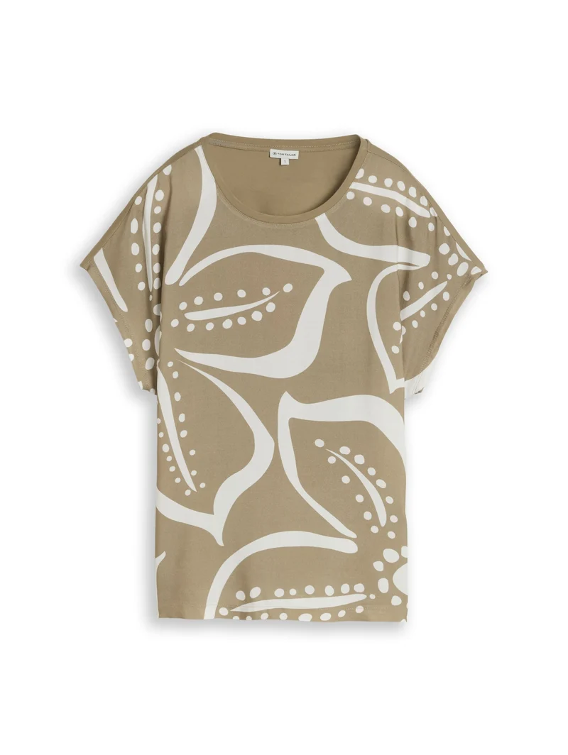 T-Shirt fabric mix, Silver Olive