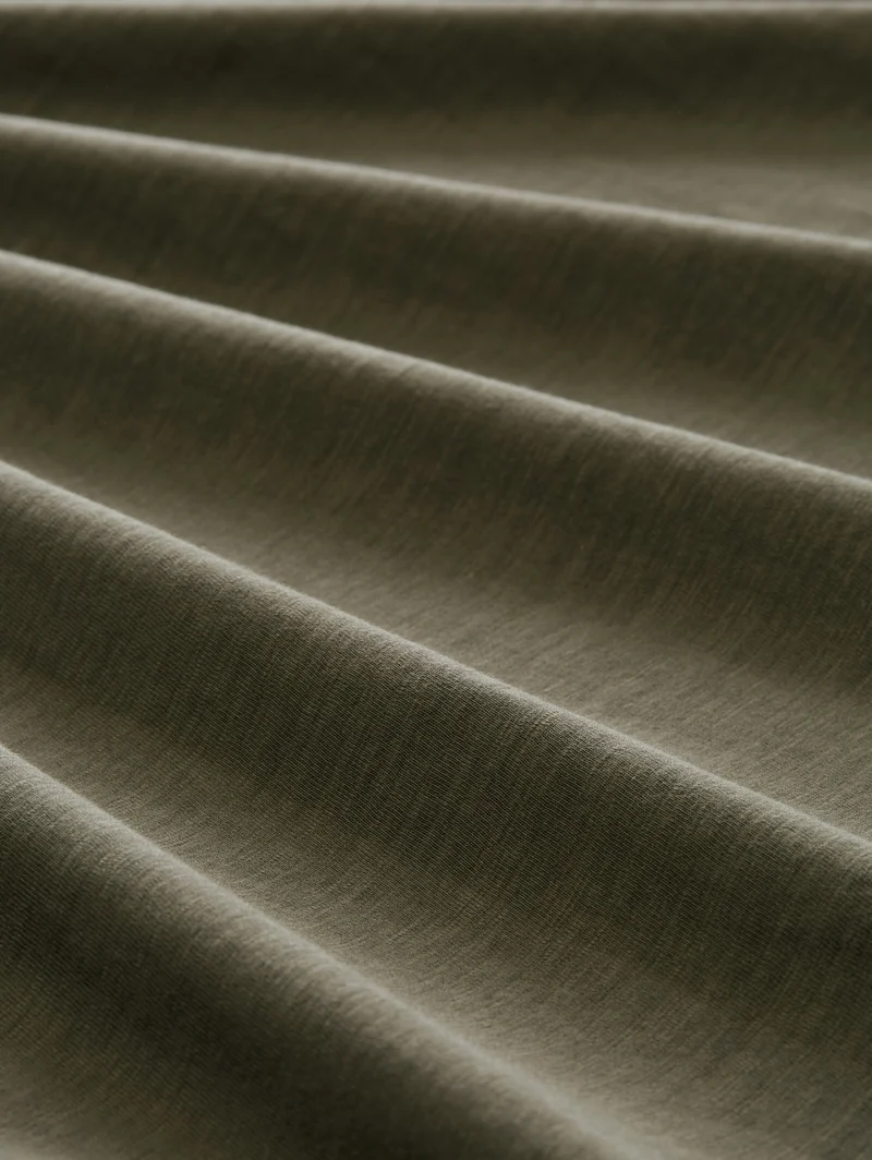 printed t-shirt, deep leaf green