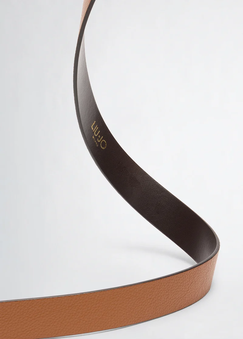 Leather belt