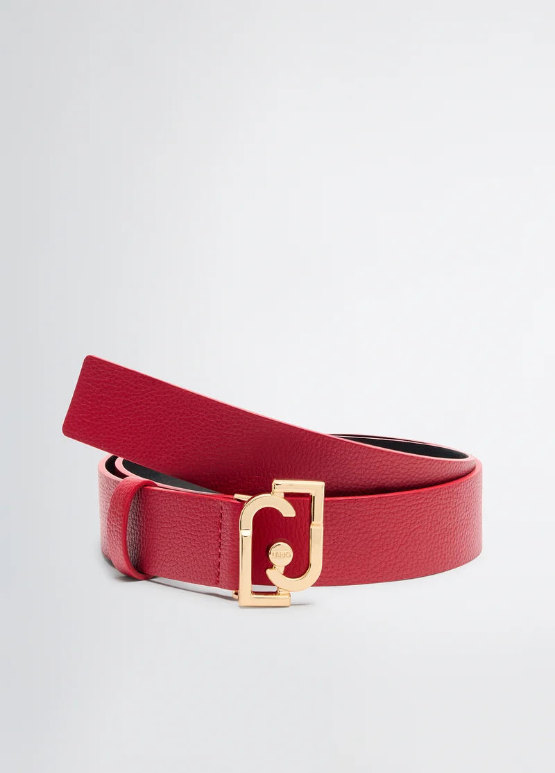 Red Belt with Logo