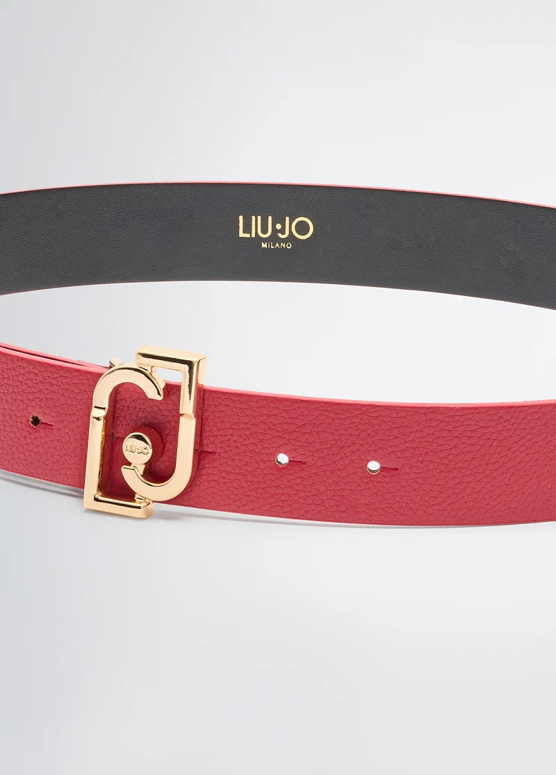 Red Belt with Logo