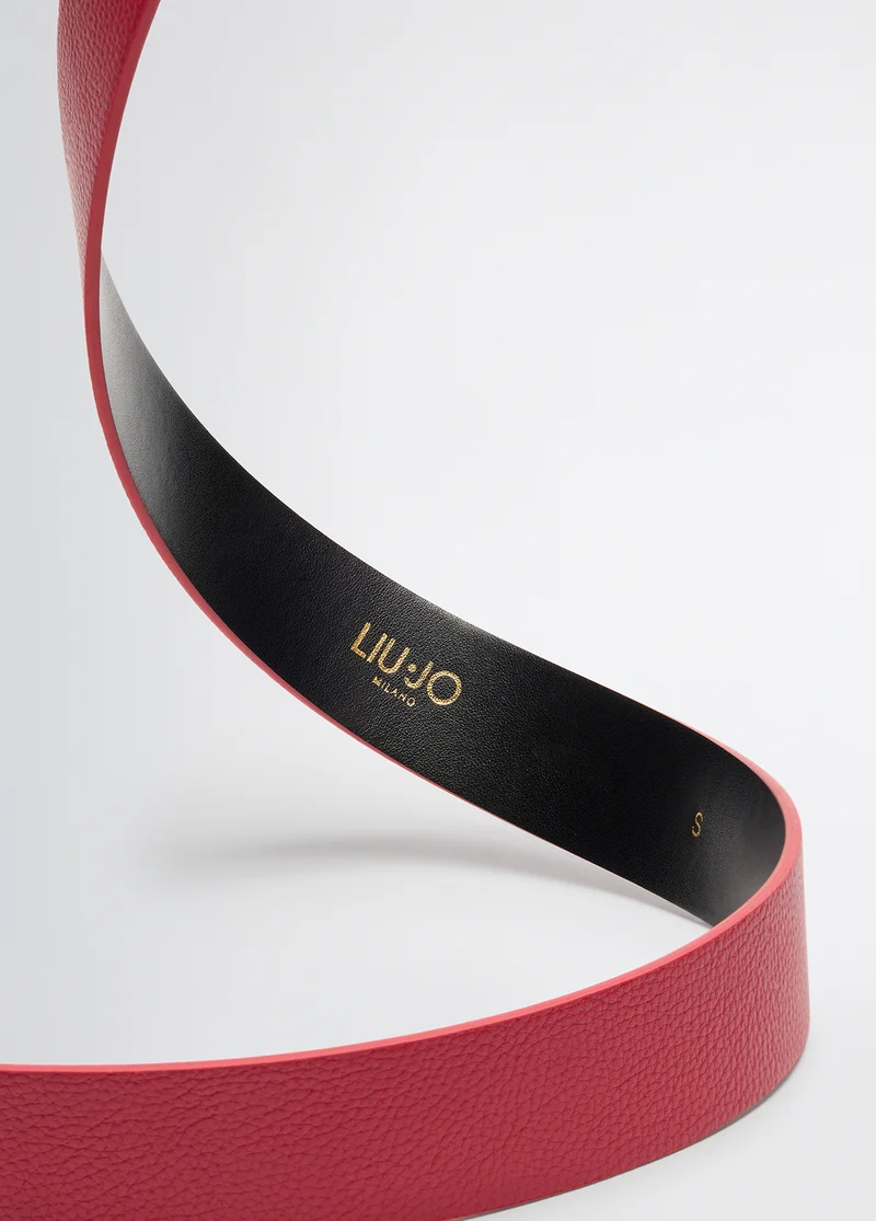 Red Belt with Logo