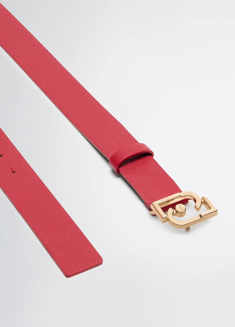 Red Belt with Logo