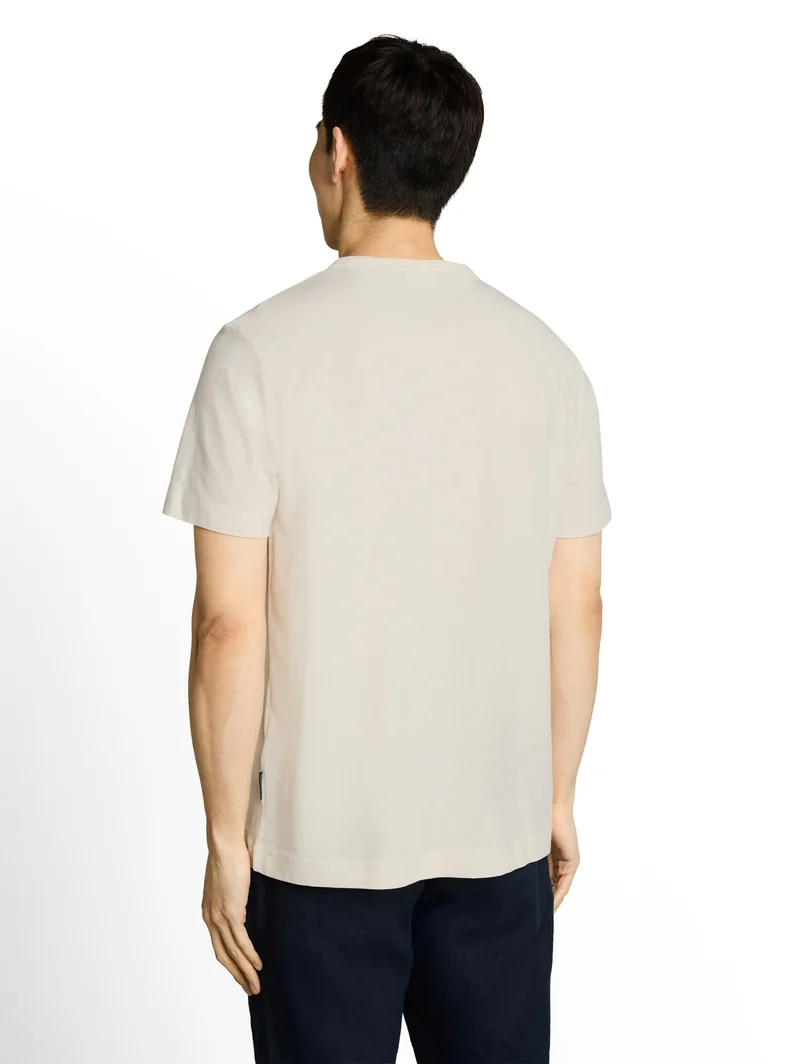 printed t-shirt, Gardenia White