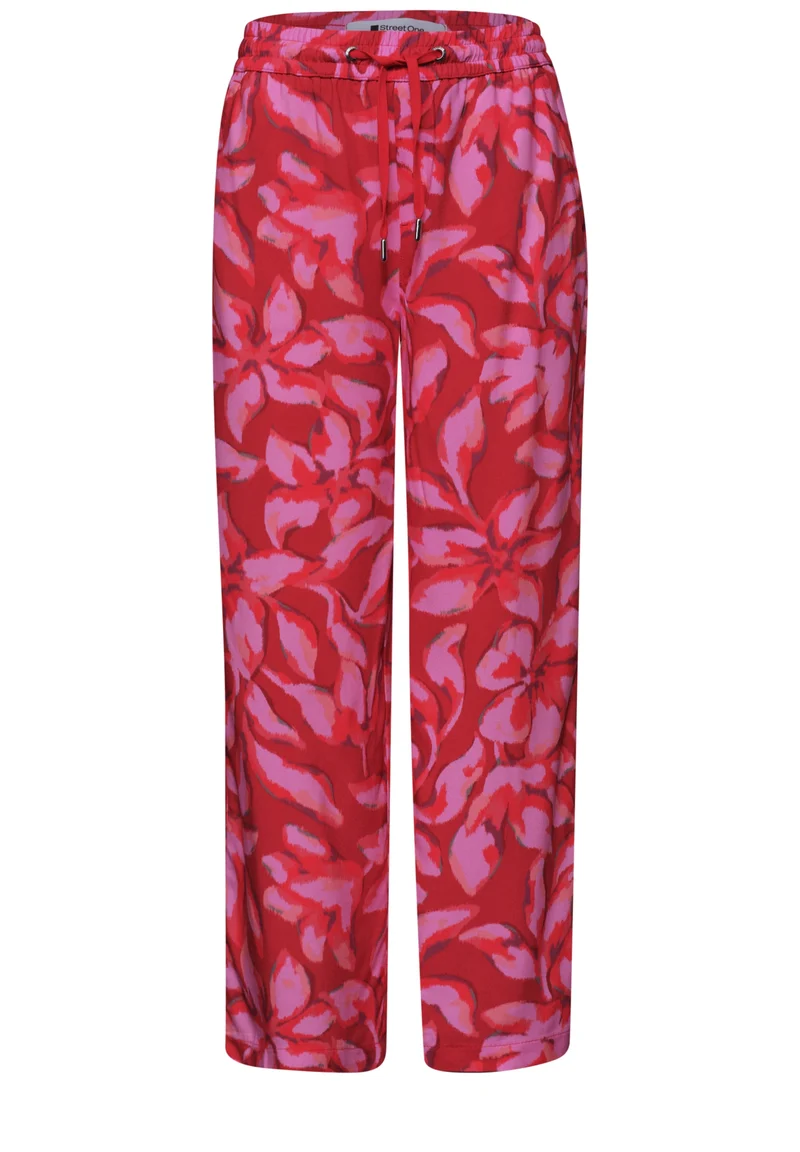 LTD_QR Style_Emee Wide Leg AOP, salsa red
