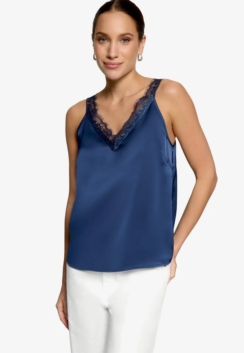 Bluse Kurz ohne Arm, Sargasso Sea