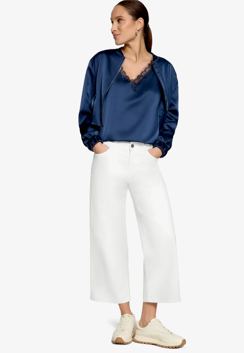 Bluse Kurz ohne Arm, Sargasso Sea