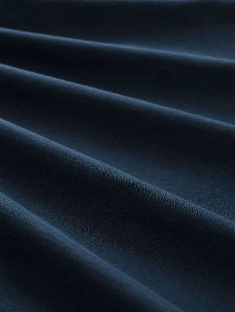 printed garment dye serafino, sky captain blue