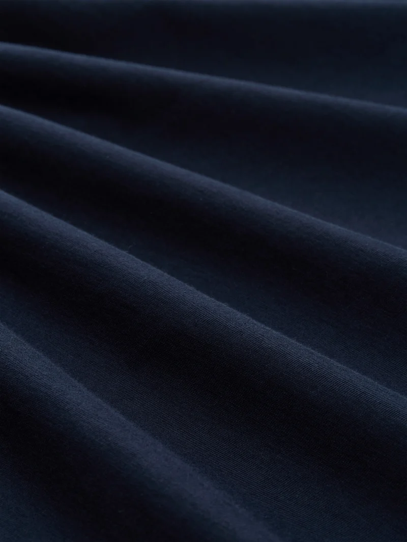 printed t-shirt, sky captain blue