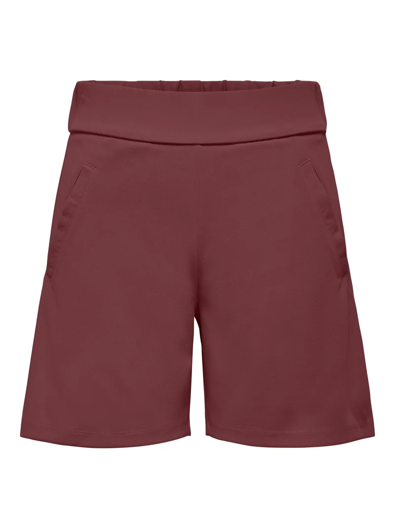 JDYLOUISVILLE CATIA LIFE SHORTS JRS, Oxblood Red