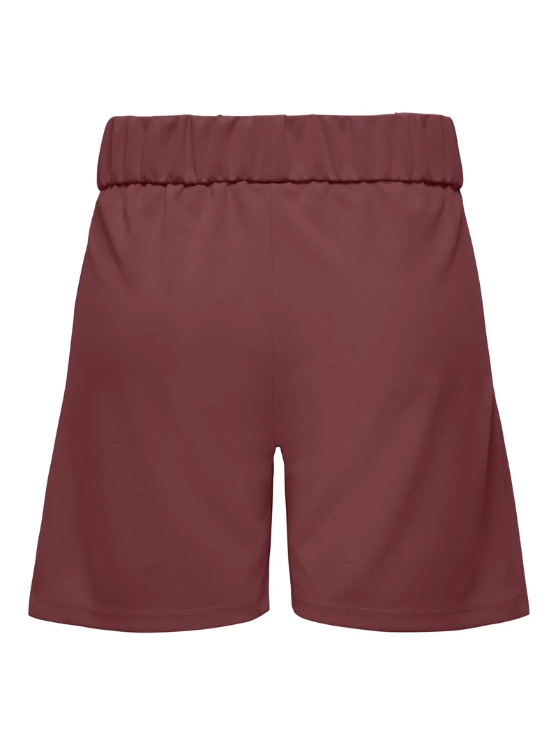 JDYLOUISVILLE CATIA LIFE SHORTS JRS, Oxblood Red