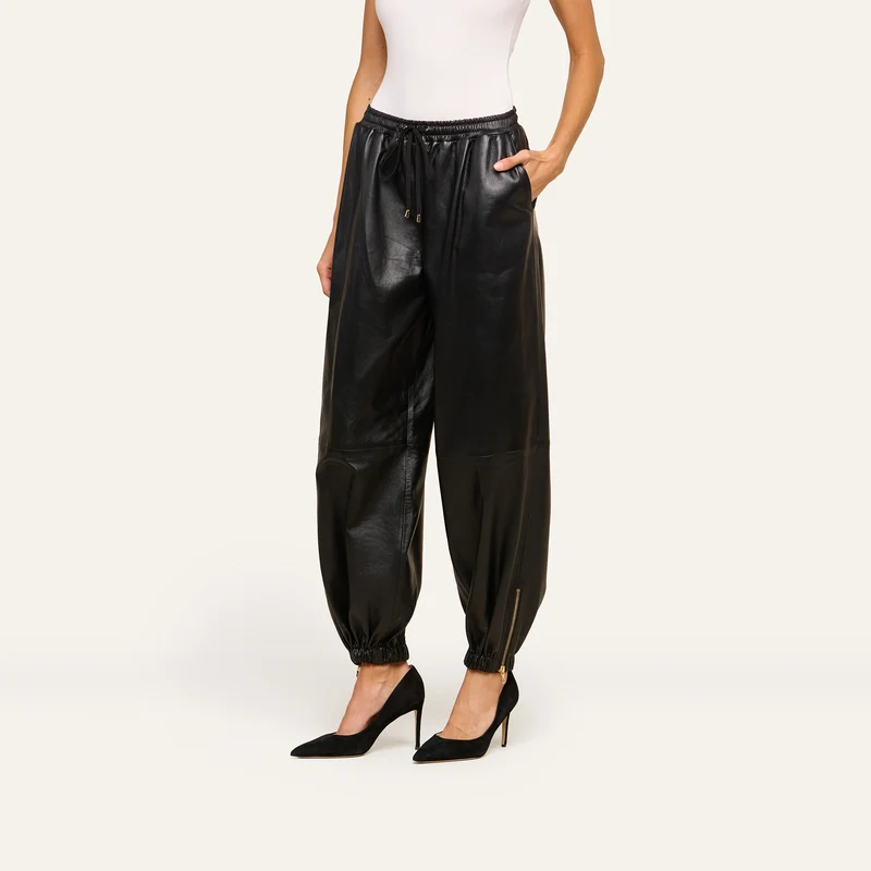 Mariko Leather Jogger