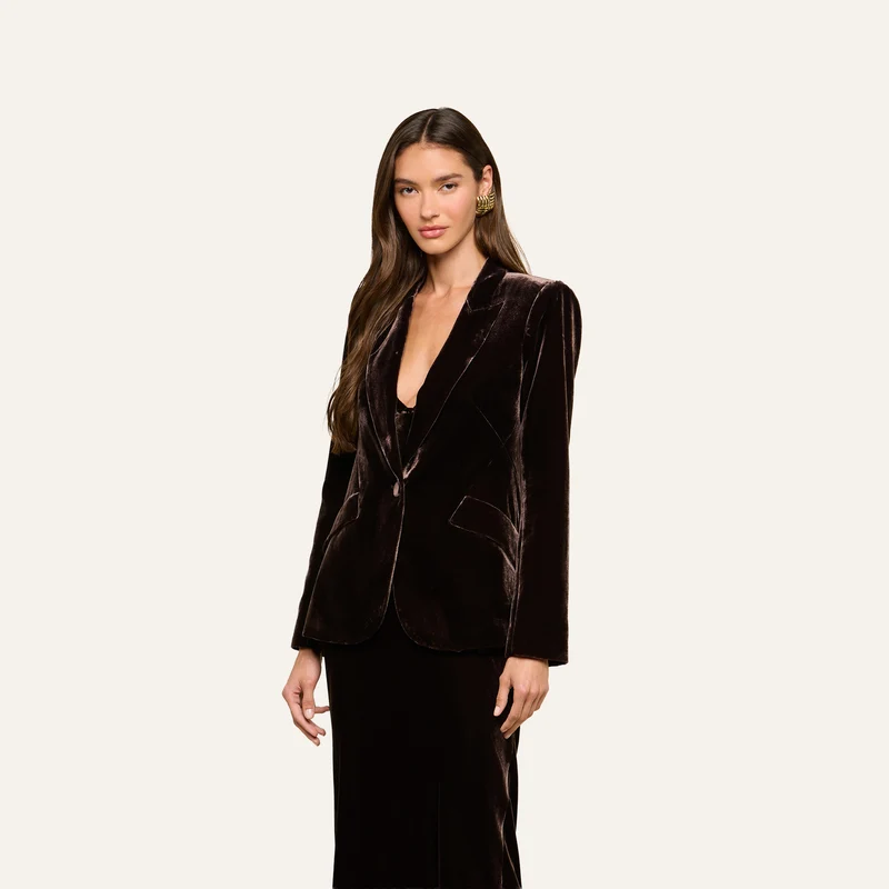 Chamberlain Velvet Blazer