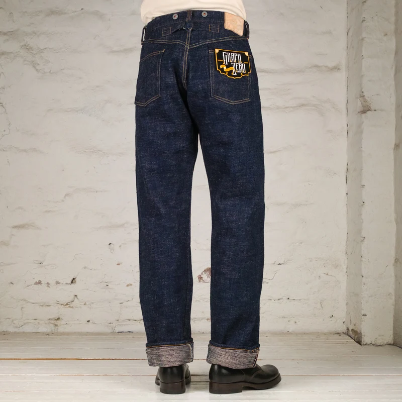 Ultra Slubby 15 oz. Heritage Jeans Hand Dye Indigo